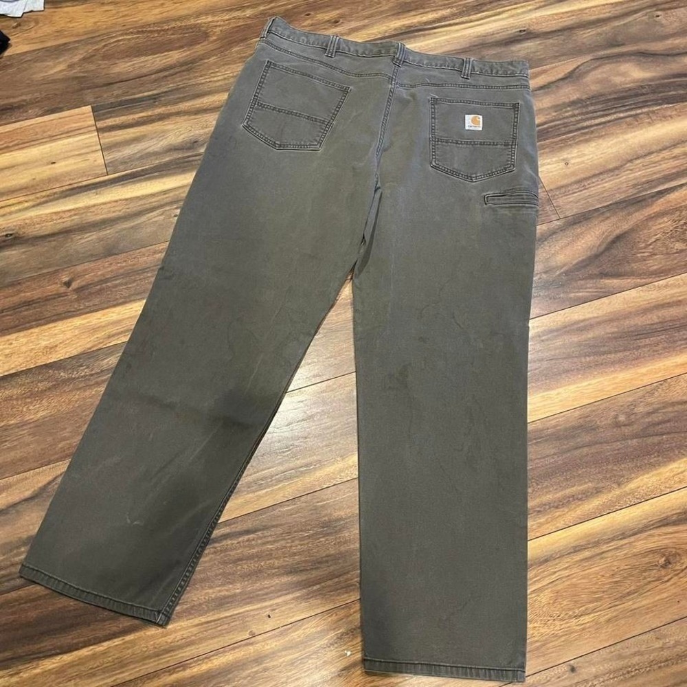 Green Carhartt pants